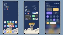 Astronaut dynamics MIUI Theme