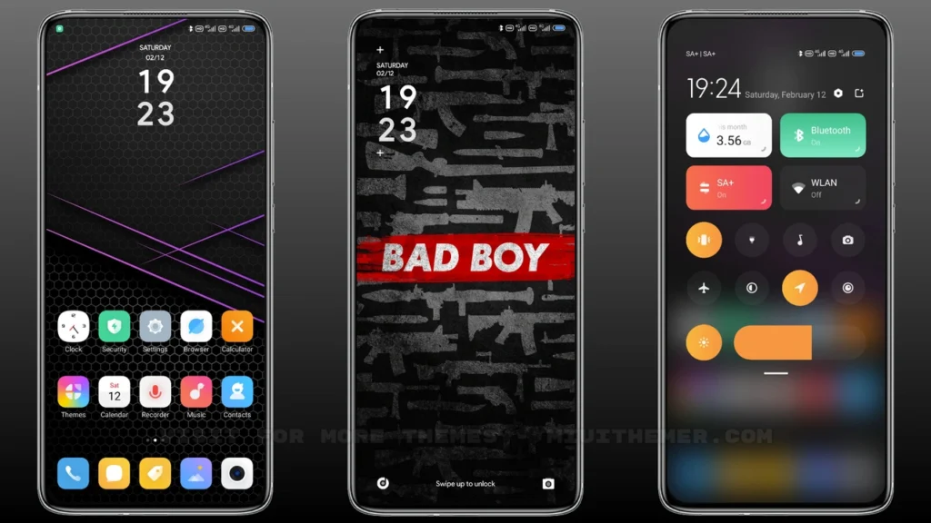 Bad Boy MIUI Theme