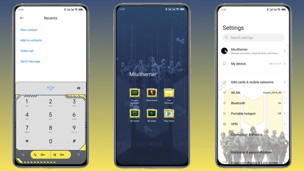 Call of Duty MIUI Theme