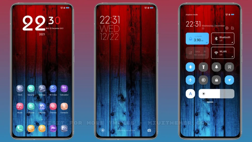 Colored Boards MIUI Theme