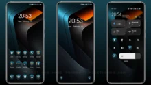 Cyan space MIUI Theme