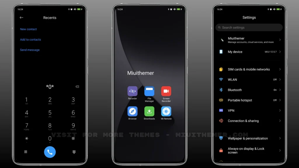 DARK [OS] MIUI Theme