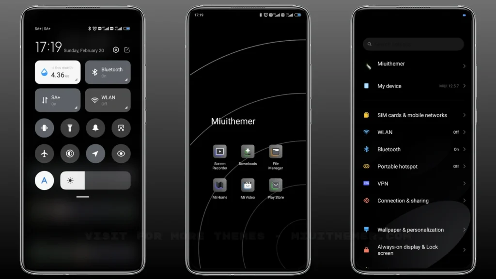 Darkening MIUI Theme