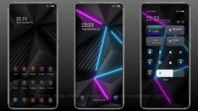 Dazzle triangle MIUI Theme