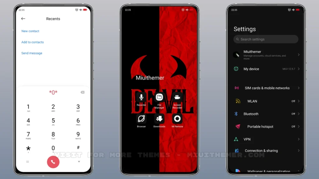 Diavola MIUI Theme