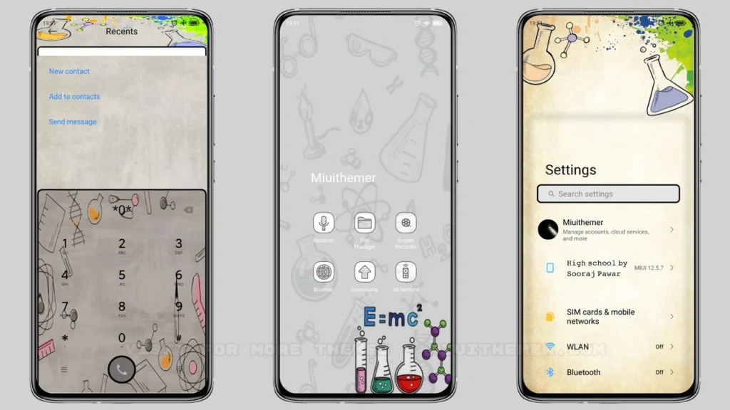 High School MIUI Theme
