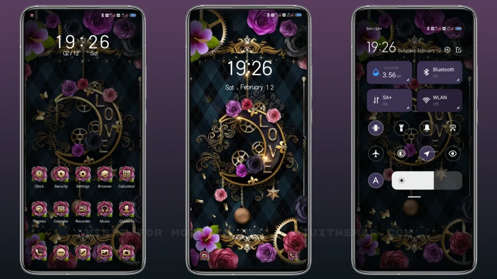 Moon Rose MIUI Theme