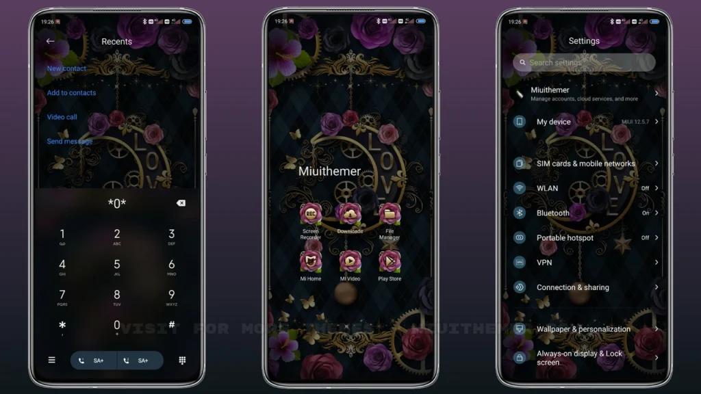 Moon Rose MIUI Theme