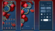 Red lanterns MIUI Theme