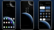 Sliding planet MIUI Theme