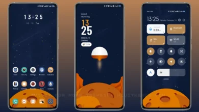 Starry sky mars MIUI Theme