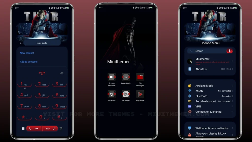 Thor V13 MIUI Theme