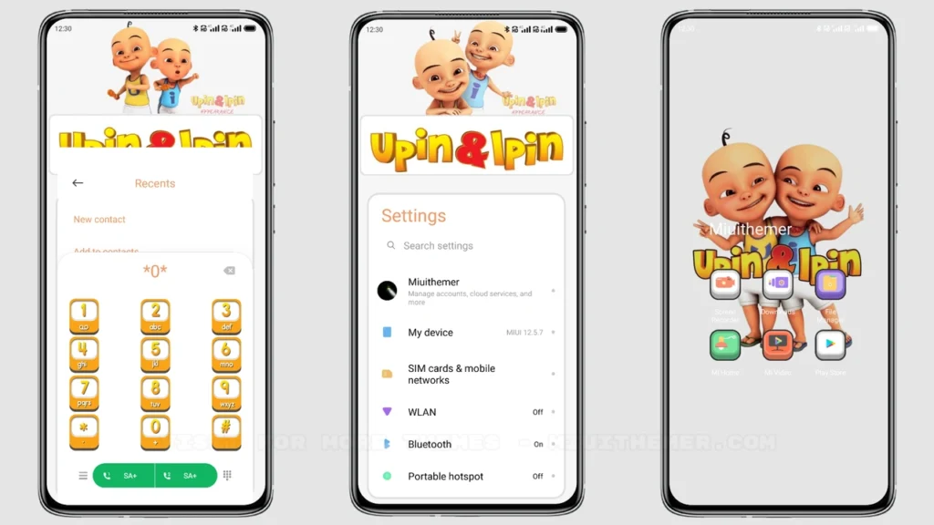 Upin&ipin MIUI Theme