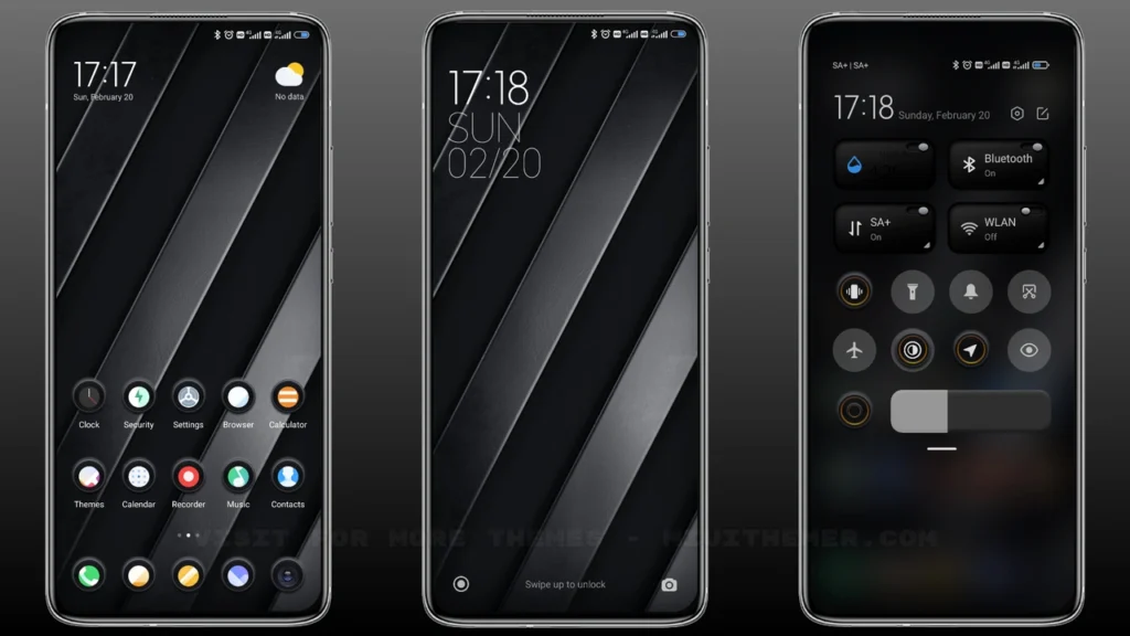 dark light v12.5 MIUI Theme