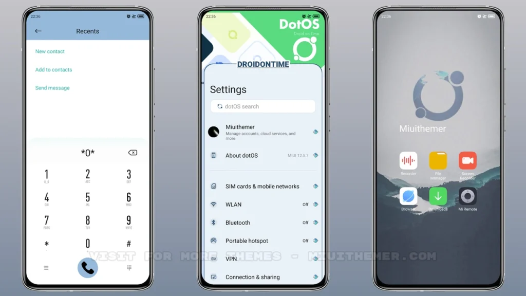 dotOS Ui MIUI Theme