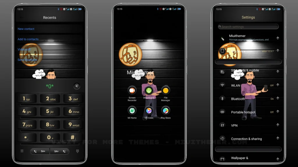 entezar mobile MIUI Theme