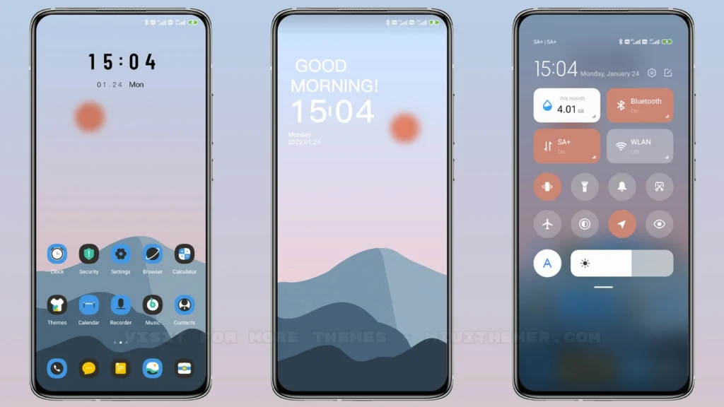 trendy art MIUI Theme