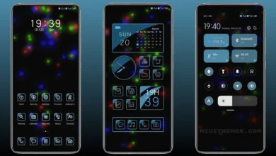 3D Particle MIUI Theme