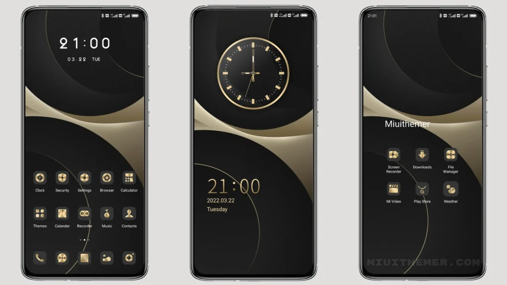 Champagne texture MIUI Theme