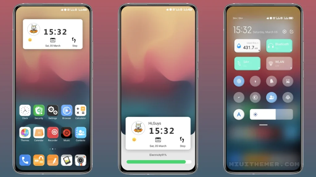 Efct MIUI theme for Xiaomi and Redmi devices - MIUI Themer