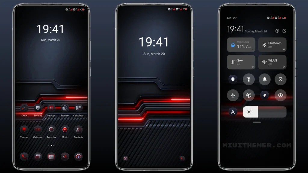 Elegant business MIUI Theme