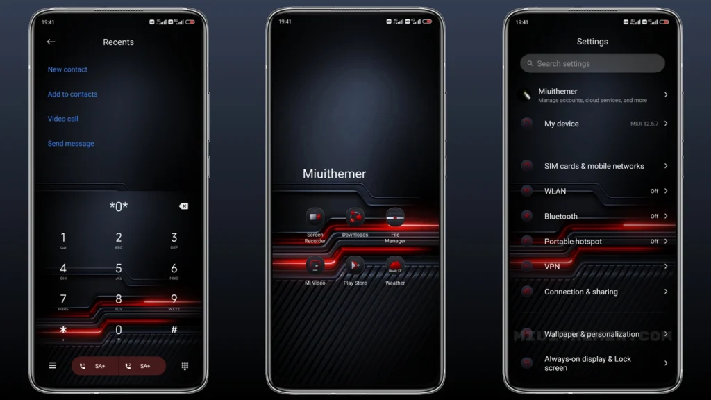 Elegant business MIUI Theme