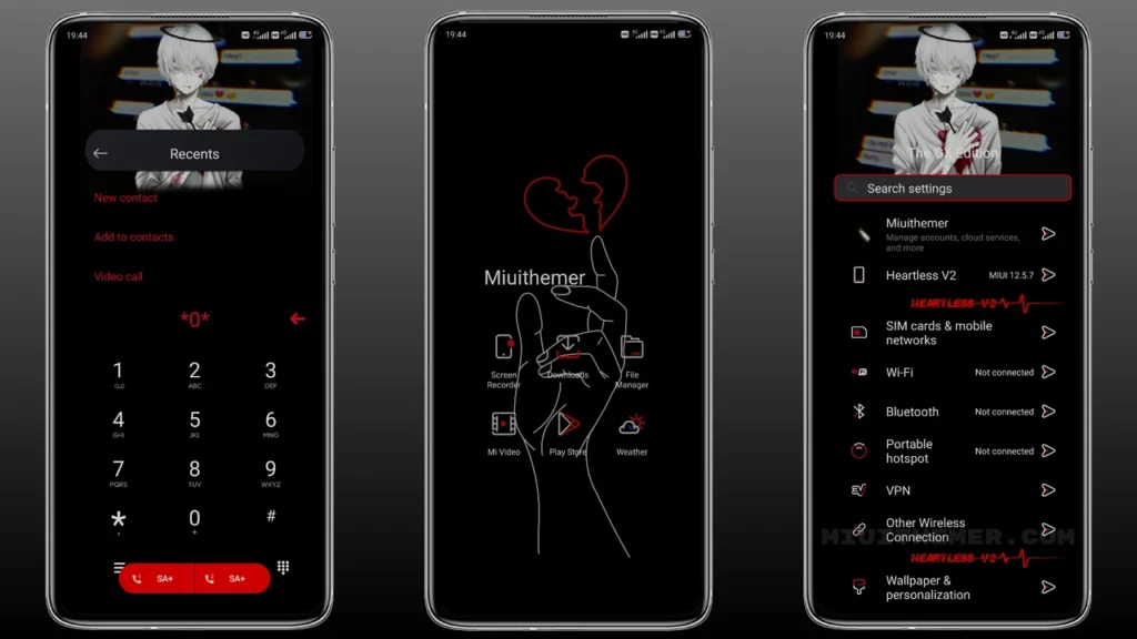 Heartless V2 MIUI Theme