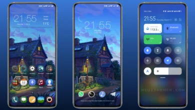 Home stupenda V13 MIUI Theme