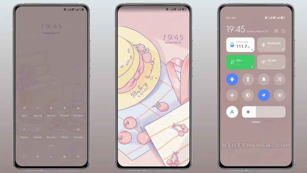 Love for a picnic MIUI Theme