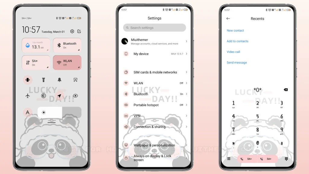 Lucky Panda MIUI Theme