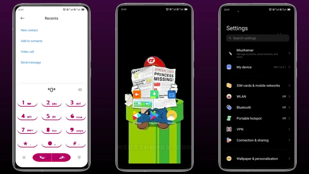 Mario IZ V13 MIUI Theme