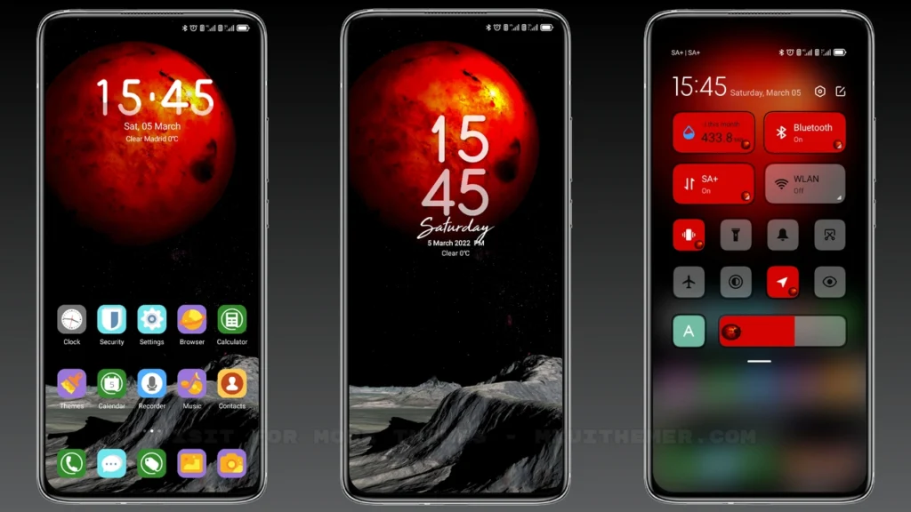 Marte v13 MIUI Theme
