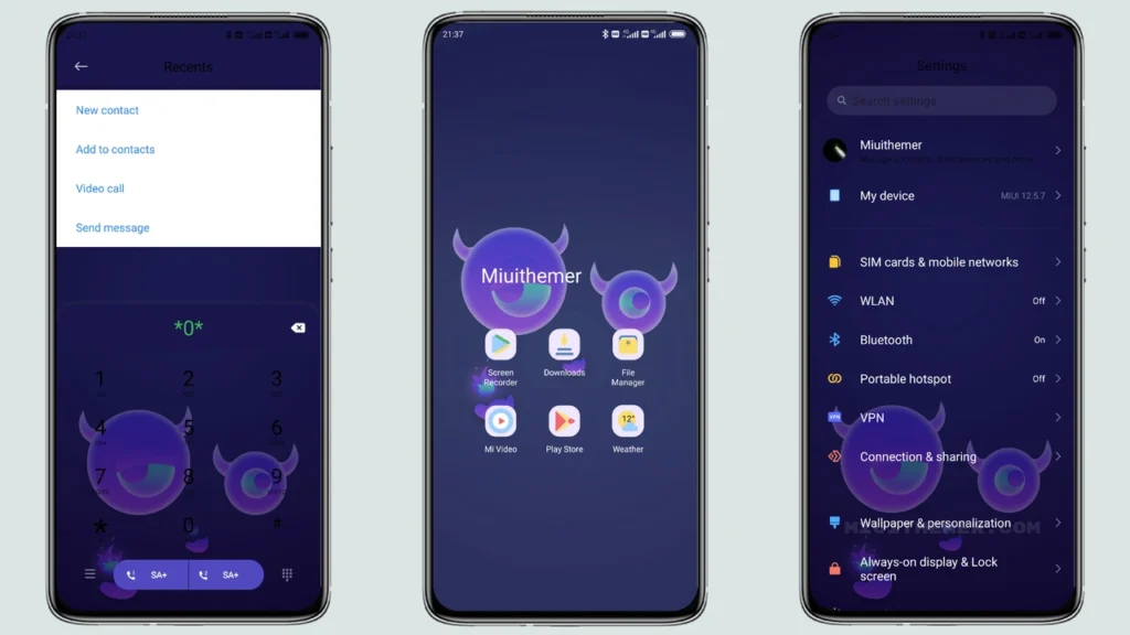 Monster MIUI Theme