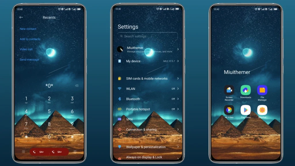 Moon V13 MIUI Theme