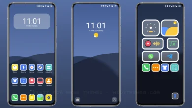 Out Blue MIUI Theme