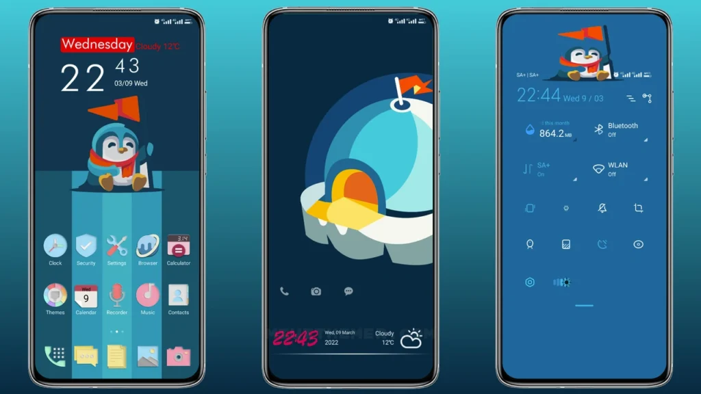 Pingui IZ V13 MIUI Theme