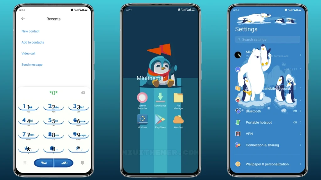 Pingui IZ V13 MIUI Theme