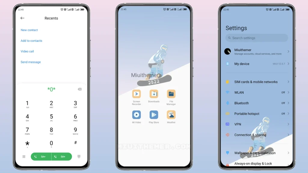 Polar summit MIUI Theme