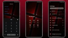 Red business MIUI Theme