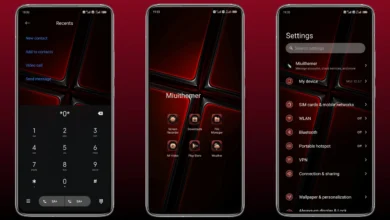 Red business MIUI Theme