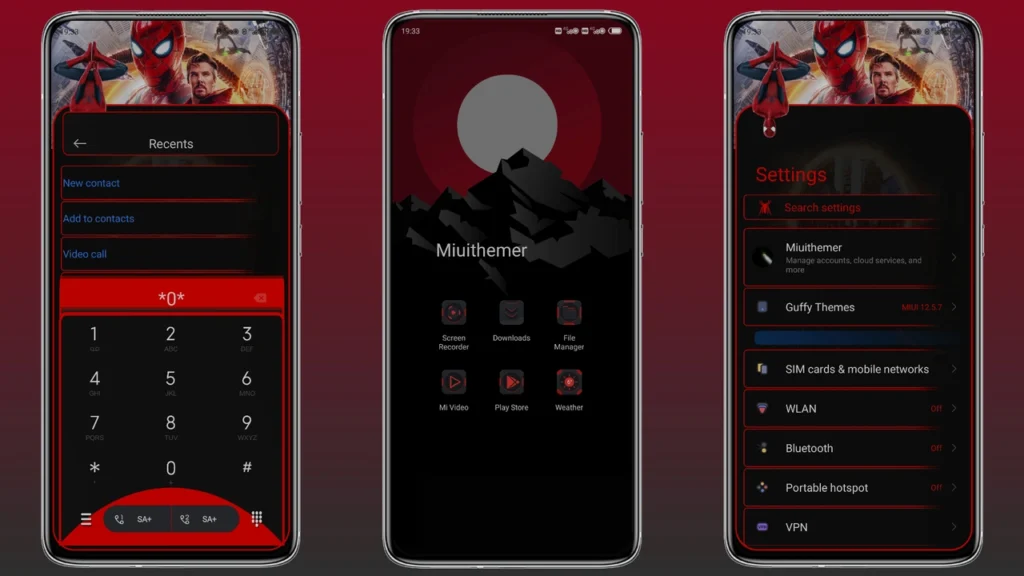 Spider UI MIUI Theme