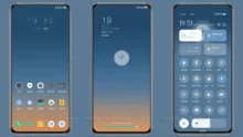 Ten blue star MIUI Theme