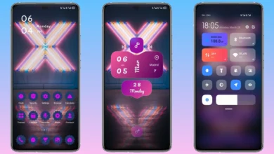 X Neon MIUI Theme