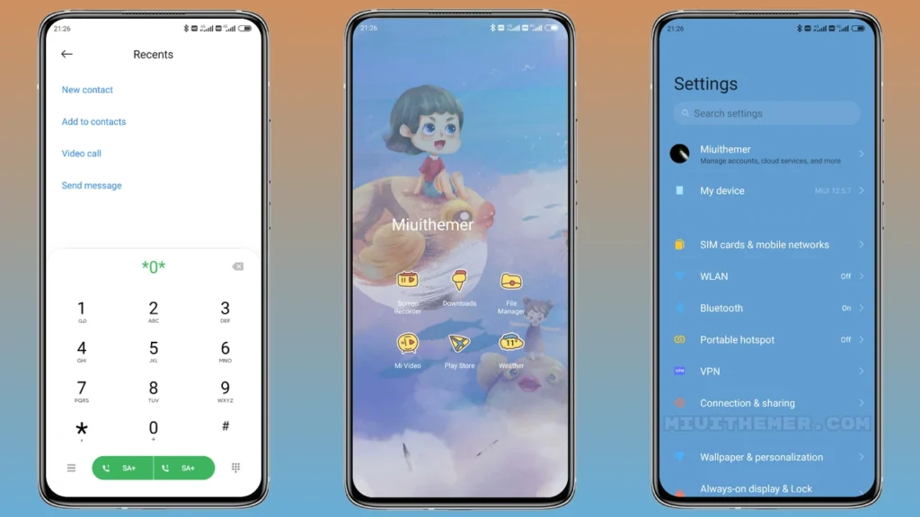 fantasy ocean MIUI Theme