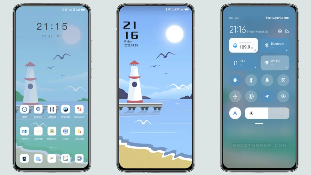 four seasons MIUI Theme