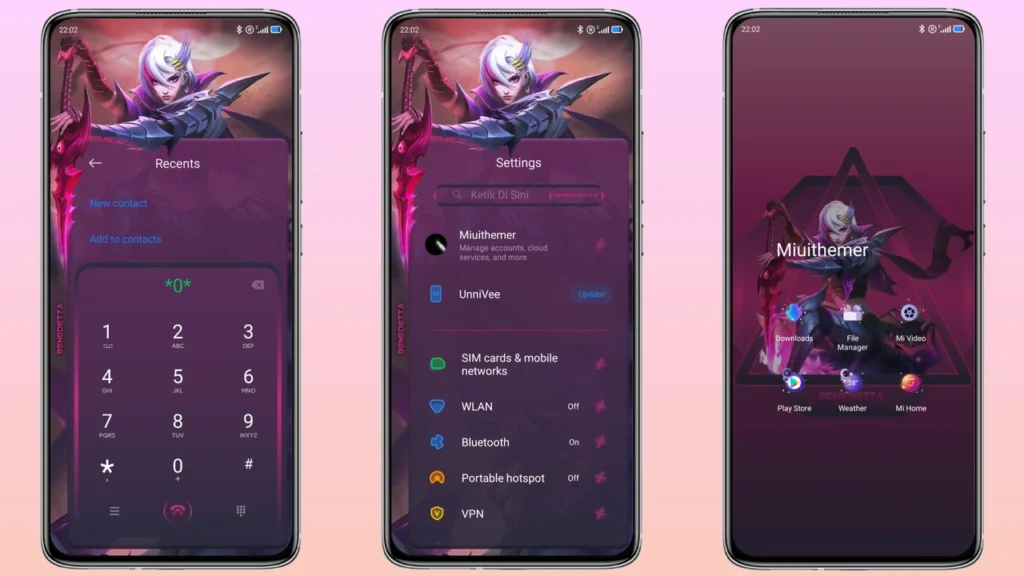 BENEDETTA LITE MIUI Theme