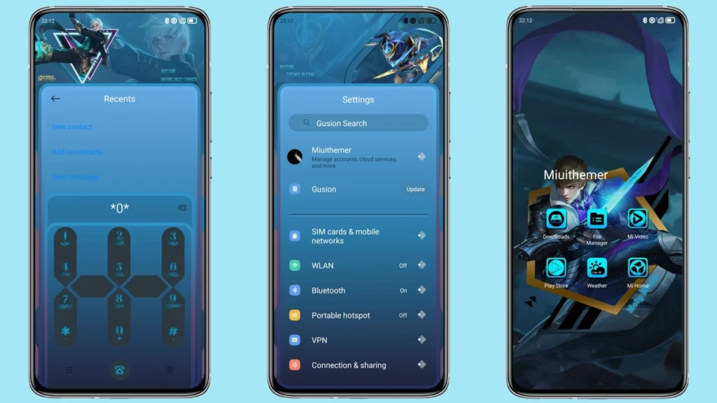 GUSION V12.5 MIUI Theme