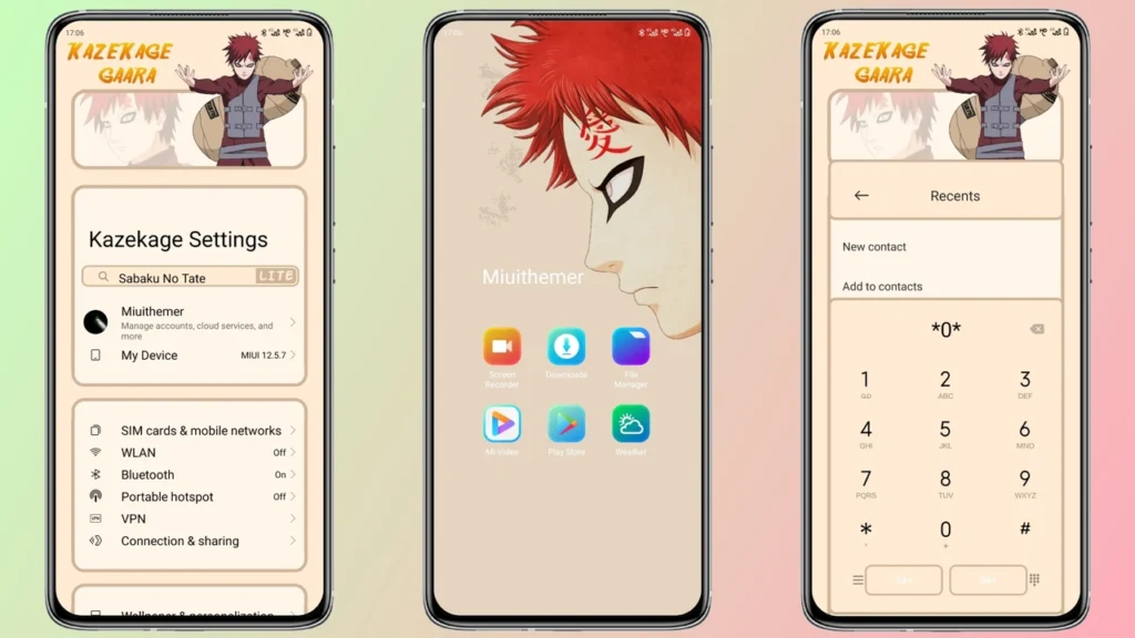 Gaara LITE MIUI Theme