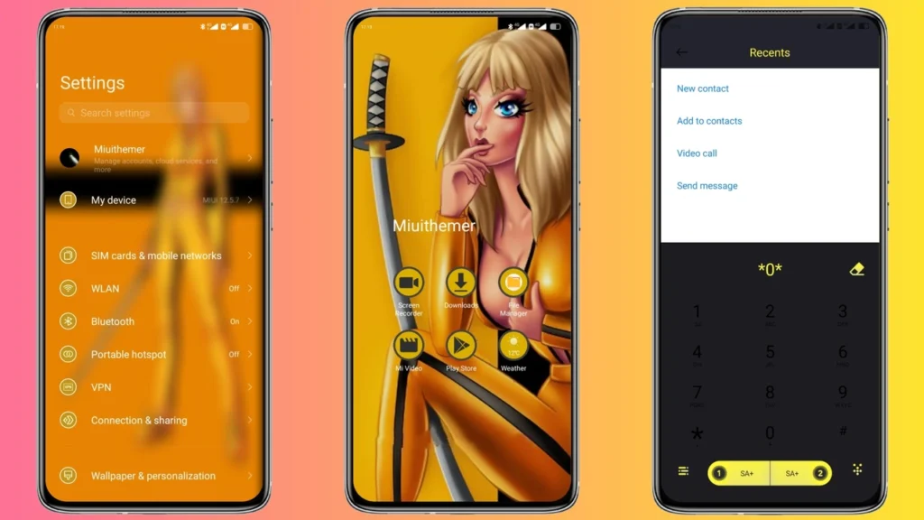 Kill Bill IZ V13 MIUI Theme