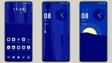 Klein blue morning MIUI Theme